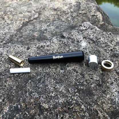 Metal Herb Pipe with 5MM Activated Carbon Filter