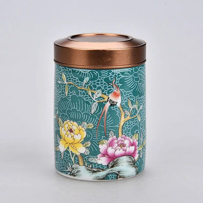 Mini Ceramic Canister for Tea and Coffee Storage